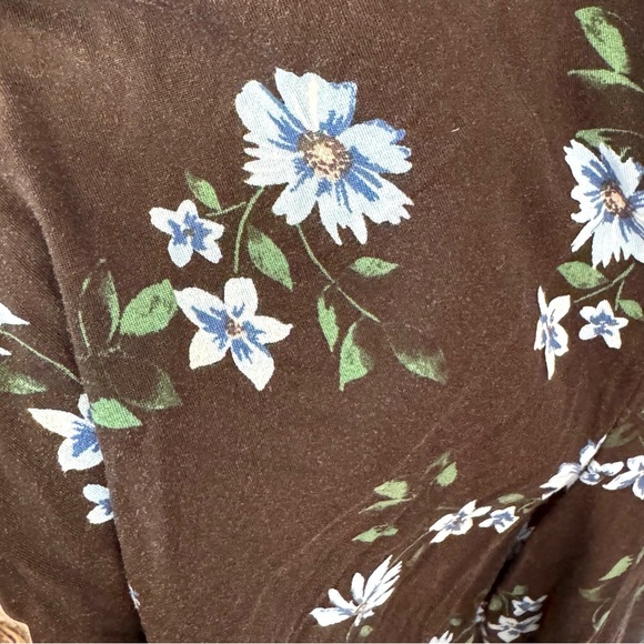 Torrid Challis Floral Spring Summer Black Romper Sz 1 - Picture 8 of 14